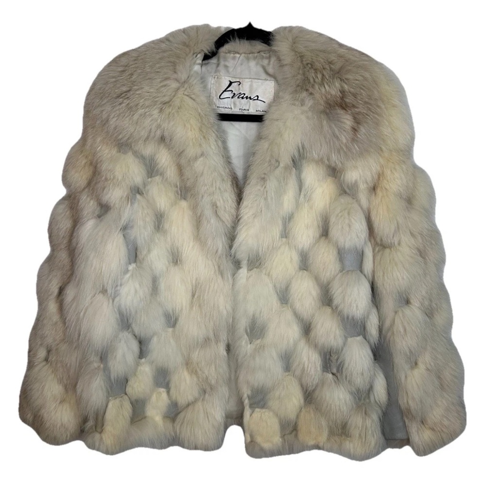 Vintage Cream Fur Jacket